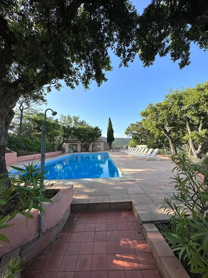 Studio De Charme Avec Piscine Grimaud Apartmán